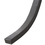 Frost King R734H Rubber Foam Self-Stick Weather Seal Black 7/16" x 3/4" x 10 ft.