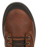 Georgia Boot G086 Men's Steel Toe Waterproof Work Boots, 8 in., Brown, 11 w