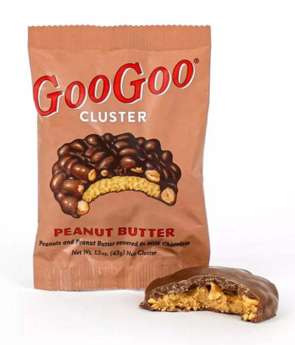 Goo Goo Cluster 121953 Peanut Butter Candy Bar 1.5oz., Pack of 1