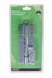 Hardware Essentials 851000 Heavy Duty Gate Barrel Bolt, Zinc, 5 in.