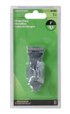Hardware Essentials 851393  Fixed Staple Zinc Hinge Hasp, 3 in.