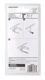 Hardware Essentials 851407 Fixed Non-Swivel Staple Safety Hasp, Zinc, 3-1/2 in.
