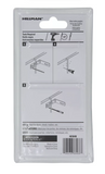 Hardware Essentials 851408 Fixed Non-swivel Staple Safety Hasp, Zinc, 4-1/2 in.