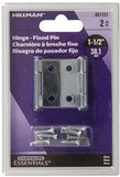 Hardware Essentials 851721 Cd-Lights Narrow Hinge Fixed Pin 1.5In Zinc