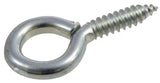 Hardware Essentials 851769 Cd-Screw Eye Large 0.162 in x 1-5/8 in. Pack 1