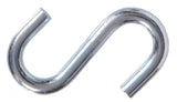 Hardware Essentials 851875 Zinc-Plated S-Hook, 0.307 in. x 2-1/2 in.