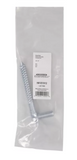Hardware Essentials 851912 Zinc-Plated Gate Screw Hook, 1/2 in. x 4 in.