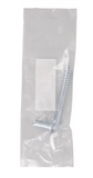 Hardware Essentials 851912 Zinc-Plated Gate Screw Hook, 1/2 in. x 4 in.
