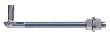 Hardware Essentials 851913 Gate Bolt Hook, Zinc, 5/8 in. x 8 in.