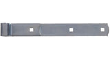 Hardware Essentials 851919 Zinc Flagged-Strap Gate Hinge 14-Inch, Multi