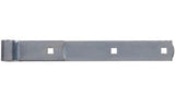 Hardware Essentials 851921 Zinc Flagged-Strap Gate Hinge 12-Inch, Multi
