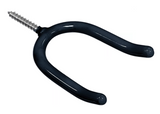 Hardware Essentials 852159 Tool Hook, Black Vinyl, 10 lb. Wt. Capacity