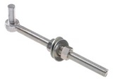 Hardware Essentials 852536 Gate Bolt Hook, Zinc, 3/4 in. x 10 in.