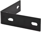 Hardware Essentials 853858 Heavy Duty Corner Brace 5.1" x 1.5" x 1/8" Black
