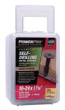 Hillman 116150 Power Pro Star-Drive Sheet Metal Screws, #10 x 1-7/16 in., 68-Pk