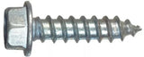 Hillman 41012 Slotted Hex Washer Head Sheet Metal Screws #8 x 1-1/2 inches 50-Pack