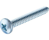 Hillman 41052 Zinc Pan Head Phillips Sheet Metal Screw #6 x 3/4 in., 100-Pack