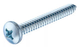Hillman 41084 Pan Head Phillips Sheet Metal Screw #12 x 3/4 in. Count of 75