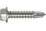 Hillman 41648 Zinc Hex Washer Head Self-Drilling Screw #10 x 1-1/2 in., 25-Pack