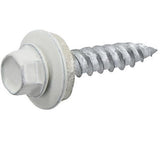 Hillman 47726 White Painted Head Self-Piercing Sheeter Screw #10 x 1", 102-Pack