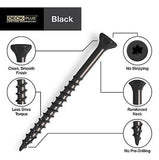 Hillman 48837 Deck Plus Flat Head Black Deck Screws #10 x 3", 1-lb, 62-Pack