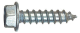 Hillman 5305 #8 x 1/2 in. Slotted Hex Washer Head Sheet Metal Screw -Count of 16