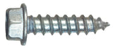 Hillman 5325 #10 x 3/4 in. Slotted Hex Washer Head Sheet Metal Screw, Count of 8