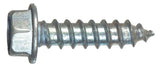 Hillman 5325 #10 x 3/4 in. Slotted Hex Washer Head Sheet Metal Screw, Count of 8