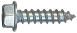 Hillman 5349 Slotted Hex Washer Head Sheet Metal Screws #14 x 3/4 inch 4-Pack