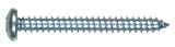 Hillman 5478 #10 x 1 in. Pan Head Phillips Sheet Metal Screw Count of 10
