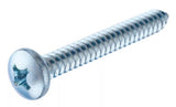 Hillman 5508 #12 x 1-1/2 in. Pan Head Phillips Sheet Metal Screw, 4-Pack