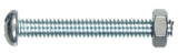 Hillman 7692 Round Combination Head Machine Screws, #10-24 x 1-1/4 in., 8-Pack