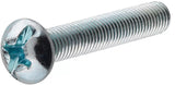 Hillman 7695 Combination Head Machine Screws #10-24 x 1-1/2 in. Zinc Round 8-Pack