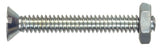 Hillman 7770 Zinc Flat Head Phillips Machine Screw #8-32 x 1/2 in., 10-Pack