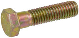 Hillman 833104 Hex Cap Screws 1/2 in. Diameter x 2 in. Grade 8 Yellow Zinc