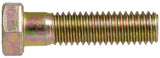 Hillman 833116 Hex Cap Screws 1/2 in. Diameter x 4 in. Grade 8 Yellow Zinc 2-Pack
