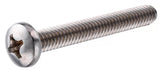 Hillman 881148 Phillips Pan-Head Stainless Machine Screws, #6-32x3/8 in., 2-Pack