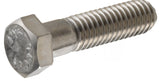 Hillman 1/4" 20 Coarse Thread x 2-1/2 in. Stainless Steel Hex Cap Screw- 2 pack