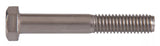 Hillman 1/4" 20 Coarse Thread x 2-1/2 in. Stainless Steel Hex Cap Screw- 2 pack