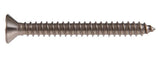 Hillman 881862 Stainless Flat-head Phillips Sheet Metal Screw #6 x 1-1/2 in., 2-Pack