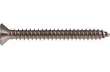 Hillman 881875 #12 x 1" Steel Flat-Head Phillips Sheet Metal Screw, 2-Pack