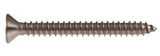 Hillman 881877 Stainless Flat-head Phillips Sheet Metal Screw #12 x 2 in., 2-Pack