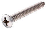Hillman 881905 Oval-head Phillips Sheet Metal Screw #12 x 2 in., 2-Pack