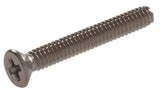 Hillman 881972 Stainless Flat-head Phillips Machine Screw #8-32 x 3/4 in., 2-Pack