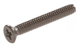 Hillman 881977 Stainless Phillips Flat-Head Machine Screws, #10-24x2", 2-Pack