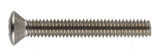 Hillman 882006 Stainless Phillips Oval-Head Machine Screws, 1/4"-20 x 2", 2-Pack