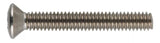 Hillman 1/4 in.-20 x 3 in. Stainless Steel Oval-head Phillips Screw - 3 pack