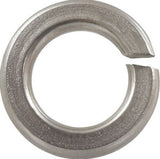 Hillman 882055 #4 Standard SAE Stainless Steel Split Lock Washers, 2-Pack
