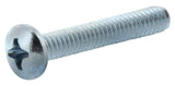 Hillman 882603 Metric Pan-head Phillips Machine Screw M3-0.5 x 6mm, 2-Pack