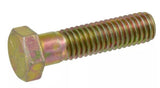 Hillman 882728 Yellow Zinc Hex Cap Screw 5/16 in. -24 x 1-1/2 in. Grade 8, 2-Pack